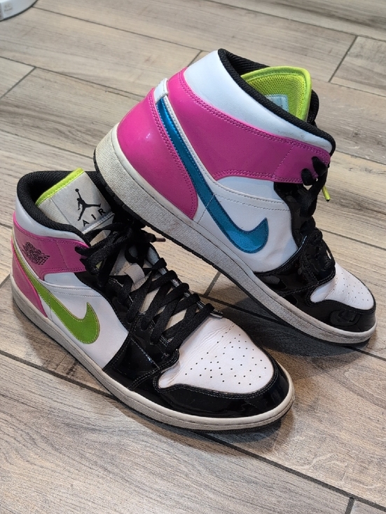 Jordan Other - Air Jordan Mid SE Cyber Active Y2K Retro High Top Basketball Sneakers